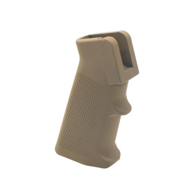 Tiger Rock Inc Tiger Rock Inc. A2GRIPS-FDE AR-15/10 Pistol Grip - Durable Cerakote FDE Mil-Spec A2 Style Grip with Screw & Washer for Enhanced Comfort - $12.99 at ABCSportZ