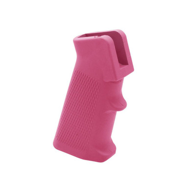 Tiger Rock Inc Tiger Rock Inc. A2GRIPS-PNK AR-15/10 A2 Style Pistol Grip - Cerakote Pink with Screw & Lock Washer | Stylish & Durable - $12.99 at ABCSportZ