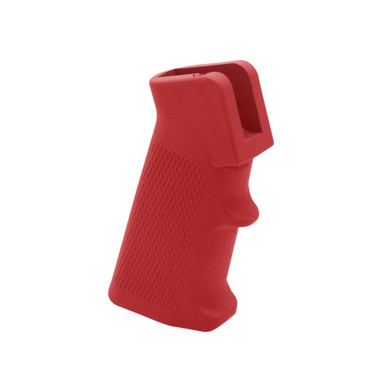 Tiger Rock Inc Tiger Rock Inc. A2GRIPS-RED AR-15/10 A2 Style Pistol Grip - Durable Cerakote Red Finish with Screw & Lock Washer - $12.99 at ABCSportZ