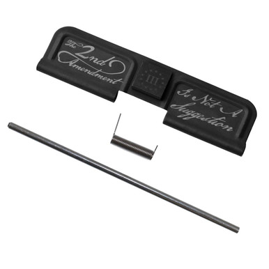Tiger Rock Inc Tiger Rock EDC308-RIGHT AR-10/LR-308 Ejection Port Dust Cover Assembly with 2A Engraving - Upgrade Your Rifle with Durable Performance - $9.09 at ABCSportZ