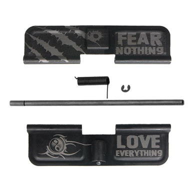 Tiger Rock Inc Tiger Rock EDC-FNLE-BLK 223/5.56 Rifle Dust Cover | Fear Nothing & Love Everything Engraving | Durable AR-15 Accessory - $6.10 at ABCSportZ