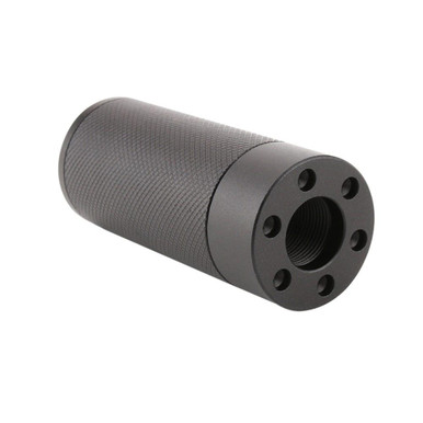 Tiger Rock Inc. F58-3 AR-10/LR-308 3" Muzzle Brake Mock Suppressor - Lightweight Aluminum Fake Can for Enhanced Rifle Aesthetics