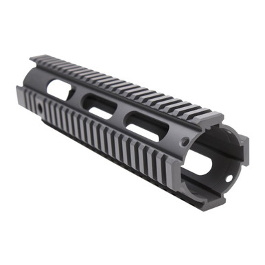 Tiger Rock Inc. FAR10-CSG AR-15 10" Mid Length Free Float Handguard - Sniper Grey Cerakote Finish - Durable 6061-T6 Aluminum with 23 Rail Slots