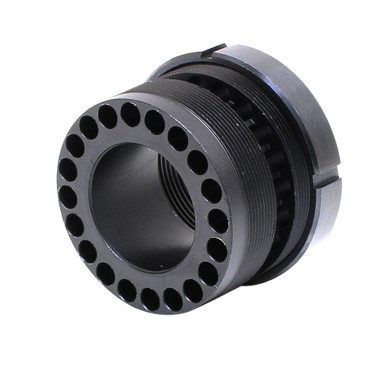 Tiger Rock Inc Tiger Rock Inc. AR-15 Barrel Nut with Steel Jam Nut Ring for Free Float Quad Rail Handguard - Lightweight 6061 Aluminum, Enhanced Shooting Stability - $6.24 at ABCSportZ