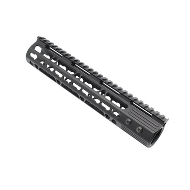 Tiger Rock Inc Tiger Rock Inc. FKM-SBN-10 223/5.56 Rifle 10" Ultra Slim Keymod Handguard - Lightweight 6061 Aluminum Design for Tactical Performance - $32.49 at ABCSportZ