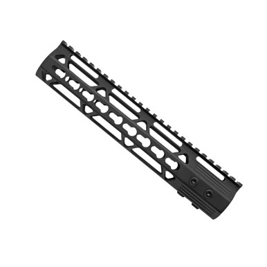 Tiger Rock Inc Tiger Rock Inc. FKM-SBNV2-10 AR-15 Ultra Slim 10" Keymod Handguard with Steel Barrel Nut - Lightweight Aluminum Construction & Easy Installation - $32.49 at ABCSportZ