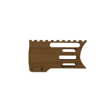 Tiger Rock Inc Tiger Rock Inc. FML-4C-BBR Cerakote Burnt Bronze 4" M-Lok Handguard for 223/5.56 Rifle - Lightweight and Tactical - $51.24 at ABCSportZ
