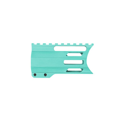 Tiger Rock Inc Tiger Rock Inc. FML-4C-RGB Robins Egg Cerakote 4" M-Lok Handguard for 223/5.56 Rifle - Lightweight Tactical Accessory - $51.24 at ABCSportZ