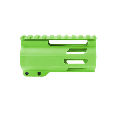 Tiger Rock Inc Tiger Rock Inc. FML-4-ZBG Zombie Green 4-Inch M-Lok Free Float Handguard for AR-15 - Super Slim Design with Rail Sections - $51.24 at ABCSportZ