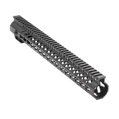 Tiger Rock Inc Tiger Rock Inc. FSM15 15" Super Slim Light AR-15 Keymod Free Float Handguard with Steel Barrel Nut & Top Rail - Lightweight Precision & Durability - $49.99 at ABCSportZ