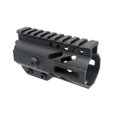 Tiger Rock Inc Tiger Rock Inc. FSSM04V2 M-LOK 4" Super Slim Free Float Handguard for 223/5.56 Rifle - Lightweight Aircraft-Grade Aluminum with Matte Black Finish - $36.24 at ABCSportZ
