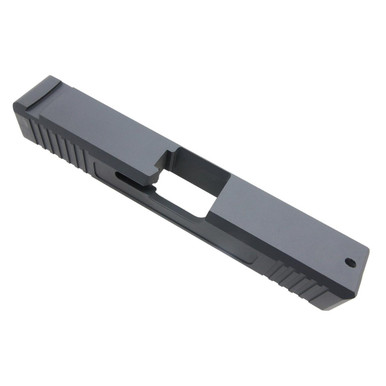Tiger Rock Inc Tiger Rock Inc. G19S-V2-CSG Custom Stripped Slide for GLOCK 19 - Cerakote Sniper Grey Finish - Made in USA - $166.24 at ABCSportZ