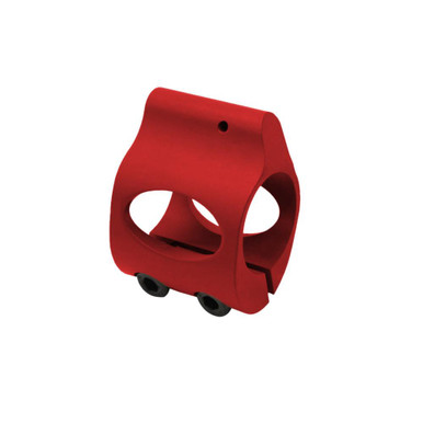Tiger Rock Inc. GB06-RED .750 Low Profile Steel Clamp-On Gas Block - Durable AR-15 Upgrade in Cerakote RED