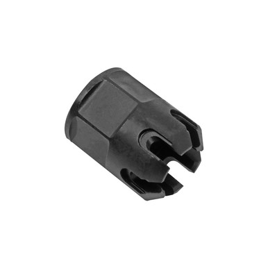 Tiger Rock Inc. GBA36 AR-9/9X19 Thread Protector - 1/2"x36 Pitch, Lightweight Black Recoil Reducer