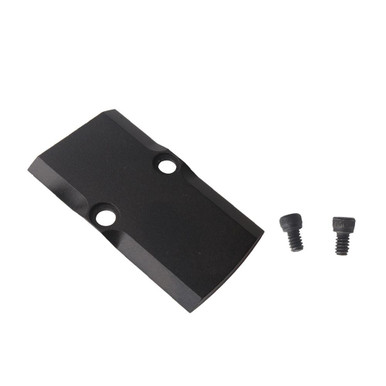Tiger Rock Inc Tiger Rock Inc. GCP Glock RMR Cover Plate for Glock 17/19/26 - Durable 6061 Aluminum with Anodized Black Finish - Essential Accessory for Iron Sights - $10.61 at ABCSportZ