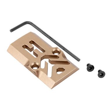 Tiger Rock Inc Tiger Rock Inc. GCP101-TAN Glock RMR Cover Plate - Durable Aluminum for Glock 17/19/26 - Tan Finish - $11.24 at ABCSportZ