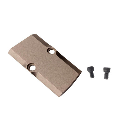 Tiger Rock Inc Tiger Rock Inc. GCP-TAN Glock RMR Cover Plate for Models 17/19/26 - Durable TAN Aluminum Finish with Easy Installation - $10.61 at ABCSportZ