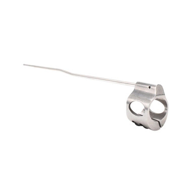 Tiger Rock Inc Tiger Rock Inc. GTR06S .750 Low Profile Clamp-On Gas Block & Silver Rifle Length Gas Tube - Precision Stainless Steel Upgrade for AR-15 - $20.14 at ABCSportZ