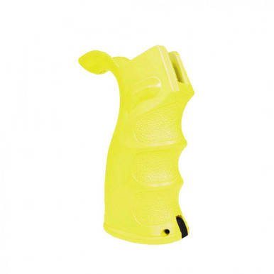 Tiger Rock Inc Tiger Rock Inc. HG003-LEM AR-15/10 Pistol Grip - Cerakote Lemon Yellow - Ergonomic, Durable, Trap Door Design - $15.59 at ABCSportZ