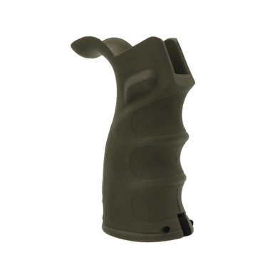 Tiger Rock Inc Tiger Rock Inc. HG003-ODG AR-15/10 Pistol Grip with Trap Door - Ergonomic Cerakote OD Green Upgrade - $15.59 at ABCSportZ