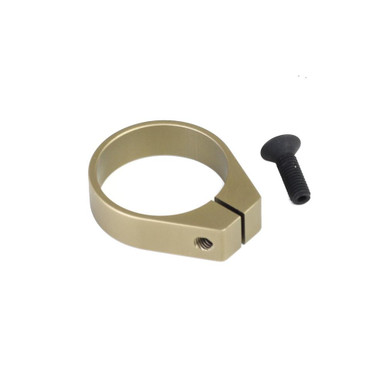 Tiger Rock Inc Tiger Rock Inc. LCR-T AR-15 Pistol Buffer Tube Locking Collar - Matte Tan, Aluminum, Fits 1.125" to 1.1875" Tubes - $7.49 at ABCSportZ