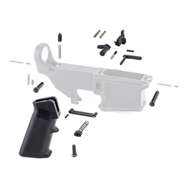 Tiger Rock Inc Tiger Rock Inc. LPK-15 Lower Parts Kit - Complete AR-15 Build Essentials (No Trigger or Hammer) - $24.99 at ABCSportZ