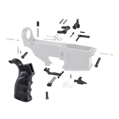 Tiger Rock Inc Tiger Rock Inc. LPK-19-NTH Lower Parts Kit - Upgraded Grip, Ambi Dual Selector & Extended Takedown Pins for AR-15 - $24.99 at ABCSportZ
