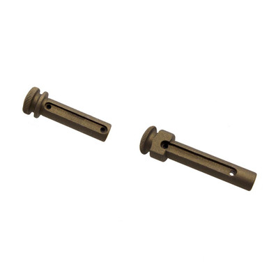 Tiger Rock Inc. Cerakote Burnt Bronze Extended Takedown and Pivot Pins - Mil-Spec AR-15 Performance Upgrade