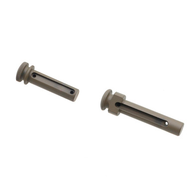 Tiger Rock Inc. LTP-PIN-FDE Extended Takedown & Pivot Pins - Durable Cerakote FDE Finish for AR-15
