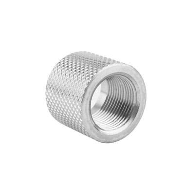 Tiger Rock Inc Tiger Rock Inc. M223-S AR-15/.223/5.56 1/2x28 Threaded Barrel Protector - Silver, Durable CNC Machined Steel - $6.29 at ABCSportZ