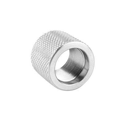 Tiger Rock Inc Tiger Rock Inc. M9MM-S Silver AR-9/9X19 1/2"x36 Threaded Barrel Protector - Durable Firearm Accessory - $6.29 at ABCSportZ
