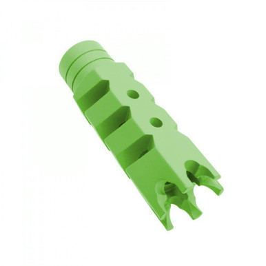 Tiger Rock Inc Tiger Rock Inc. MBR25-ZBG AR-15 Muzzle Brake - .223/5.56 Shark Design with Cerakote Zombie Green Finish - 1/2x28 Thread Pitch - $22.39 at ABCSportZ