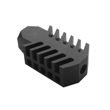 Tiger Rock Inc Tiger Rock Inc. MBRF2 AR-15/M4 Barrett Style Tanker Muzzle Brake - .223/5.56 | 1/2x28 Thread Pitch | Durable Aluminum | Made in USA - $26.59 at ABCSportZ