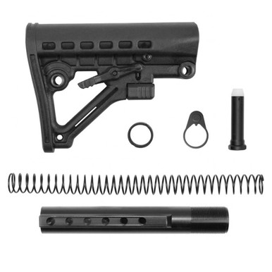 Tiger Rock Inc Tiger Rock Inc. ST002+ST007 223/5.56 Rifle Stock Kit - 6 Position Adjustable, Durable Commercial Spec - Quick Detach Sling Swivel - $22.49 at ABCSportZ