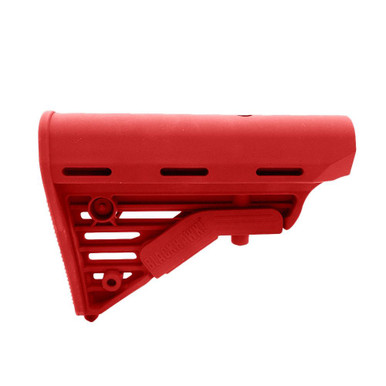 Tiger Rock Inc Tiger Rock Inc. ST002MBH-RED 223/5.56 Rifle with BLACKHAWK Knoxx Buttstock - Cerakote Red Finish, Lightweight Polymer, Mil-Spec, QD Sling Swivel - $34.99 at ABCSportZ