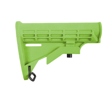 Tiger Rock Inc Tiger Rock Inc. ST003M-ZBG AR-15 Collapsible Stock | Mil-Spec Cerakote Zombie Green | 6-Position Adjustable Buttstock - $21.24 at ABCSportZ