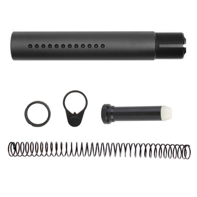 Tiger Rock Inc Tiger Rock Inc. ST007P Dimpled Pistol Buffer Tube Kit for 223/5.56 Rifle - Lightweight & Durable No Foam Design - $28.59 at ABCSportZ