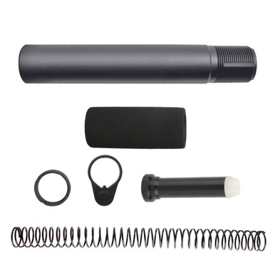 Tiger Rock Inc Tiger Rock Inc. ST007P-SGY 223/5.56 Rifle Pistol Buffer Tube Kit - Cerakote Sniper Grey - Precision Engineering for Enhanced Stability - $33.79 at ABCSportZ