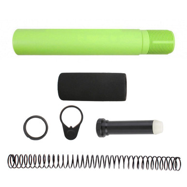 Tiger Rock Inc Tiger Rock Inc. Zombie Green AR-15 Buffer Tube Kit - Complete .223/5.56 Pistol Upgrade - $33.79 at ABCSportZ