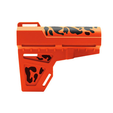 Tiger Rock Inc Tiger Rock Inc. ST-SW-ORG-CAM Pistol Stabilizer - Cerakote Camo Hunter Orange for AR-15 & Glock - Lightweight & ATF Approved - $62.49 at ABCSportZ