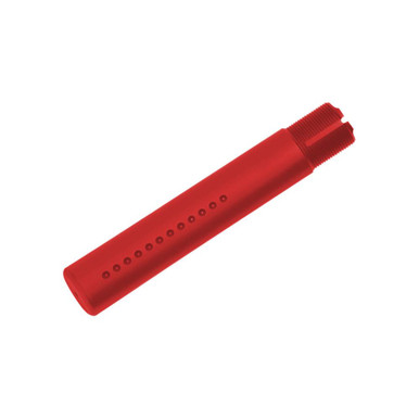 Tiger Rock Inc Tiger Rock Inc. T-K-RED Cerakote Red AR-15 Pistol Buffer Tube | Custom Made Lightweight T6-6061 Aluminum | Enhanced Stability for 223/5.56 Rifles - $28.74 at ABCSportZ