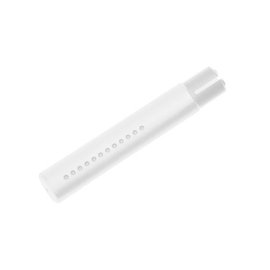 Tiger Rock Inc Tiger Rock Inc. T-K-WHI Custom Made Pistol Buffer Tube | 223/5.56 Rifle | Lightweight T6-6061 Aluminum | Cerakote White Finish | Compatibility with SHOCKWAVE Blade & AR-15 - $28.74 at ABCSportZ