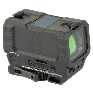 Holosun Technologies Holosun RONIN AEMS MAX Red Solar Sight - Compact Micro Optic with Dual Reticle, Unlimited Eye Relief & Shake Awake Technology - $539.99 at ABCSportZ