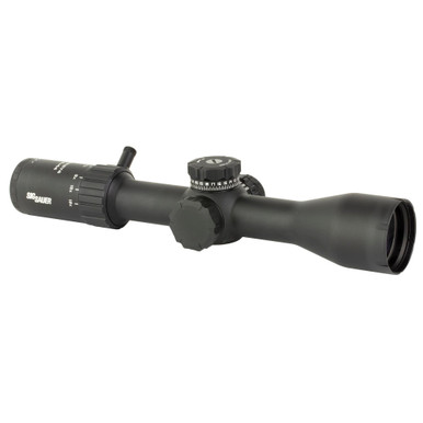 Sig Sauer Sig Sauer WHISKEY4 SOW43002 Rifle Scope - 4x Zoom, Illuminated Hellfire BDC Reticle, 30mm Tube - $349.99 at ABCSportZ