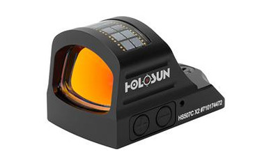 Holosun Technologies Holosun HS507C X2 Reflex Sight - Advanced Solar Red Dot Optic for Pistols with Multi-Reticle System & 50,000 Hour Battery Life - $232.99 at ABCSportZ