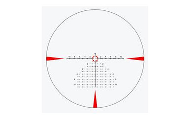 Riton Optics 5T110LFI23 1-10x24 Tactix First Focal Plane Scope - Daylight Bright Illumination, Capped Turrets, Waterproof & Shockproof