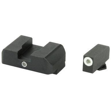 AmeriGlo GL-101 Tritium Night Sight Set for Glock 17, 19, 22 - Enhanced Shooting Accuracy in Low Light