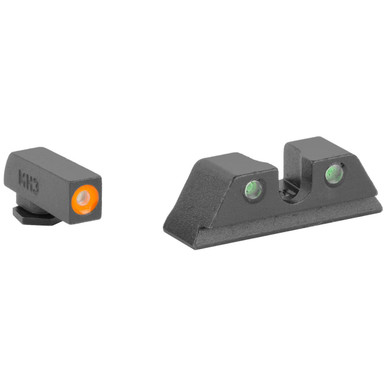 Meprolight Hyper-Bright Sight for Glock 17/19 - Orange/Green - 0402243131