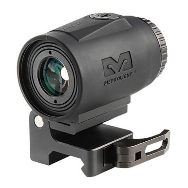 Meprolight Meprolight MMX3 3x Magnifier with Flip Mount - Enhance Accuracy & Range for Red Dot Sights (Model 8016000100) - $349.99 at ABCSportZ