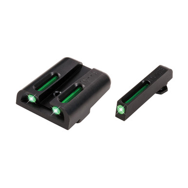 Truglo TRUGLO TG-TG131GT2 Tritium Fiber-Optic Night Sights for Glock - Green/Green Handgun Sight - $100.95 at ABCSportZ